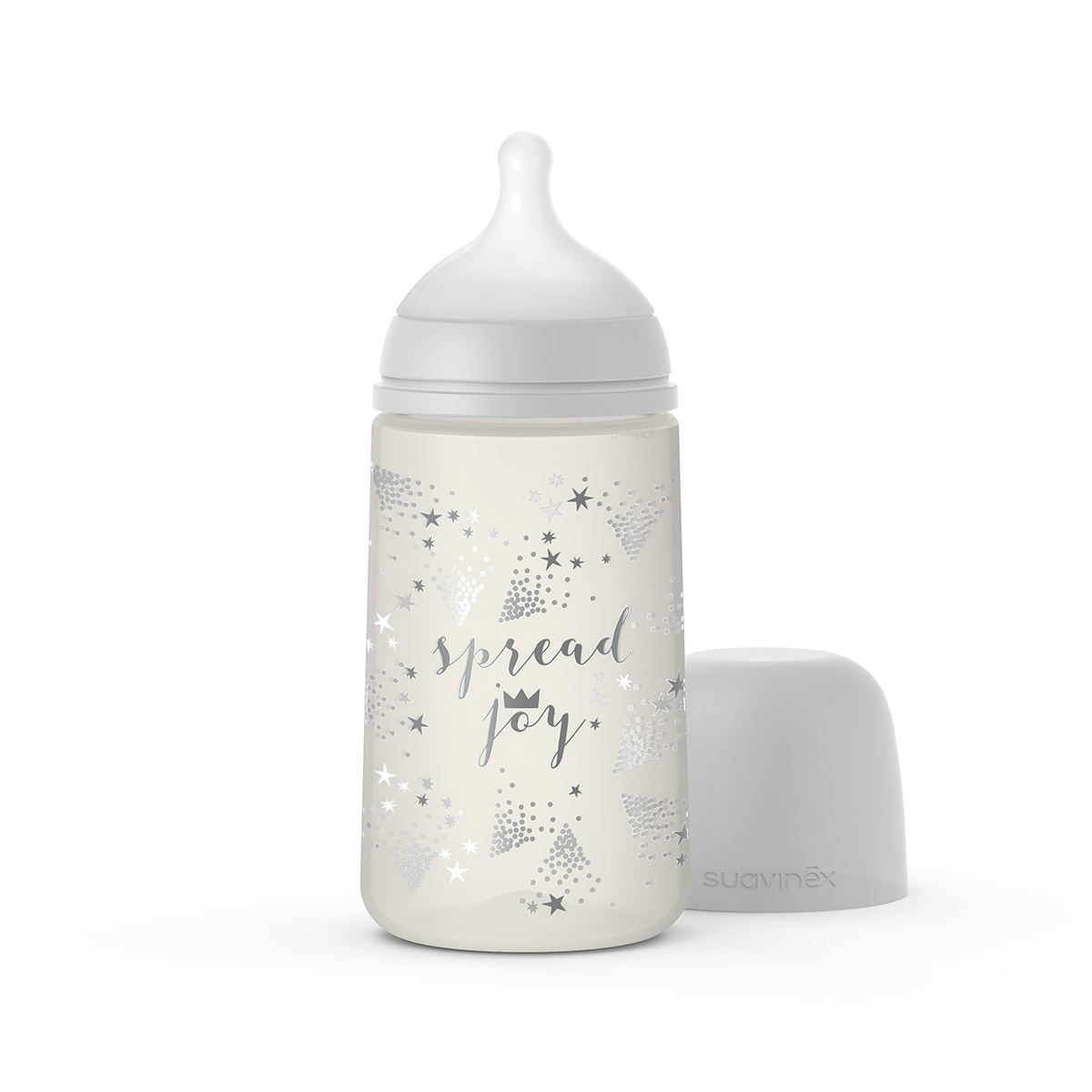 Wide neck bottle with SX PRO™ physiological +3