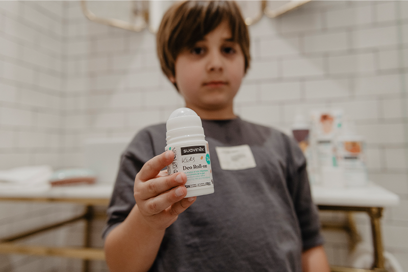 Cosmética infantil sin aclarado