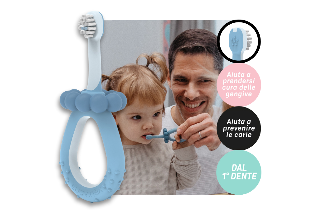 apprendimento dello spazzolino da denti