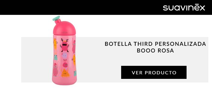 Botella third personalizada booo rosa