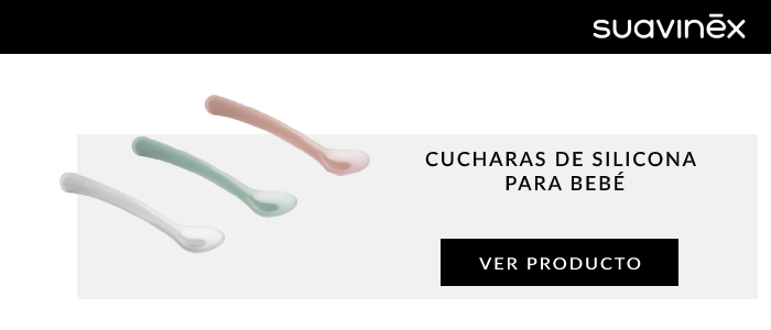 cucharas de silicona para bebe