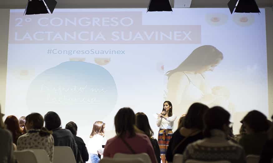 joanna saldon presenta ii congreso de lactancia suavinex