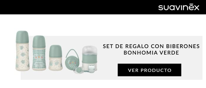 Set de Regalo con Biberones Bonhomia Verde