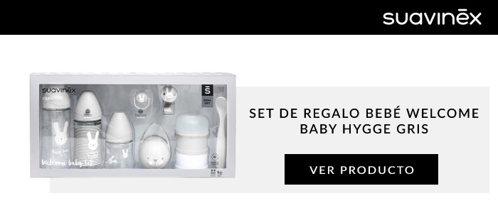 Set de regalo bebé Welcome Baby Hygge gris