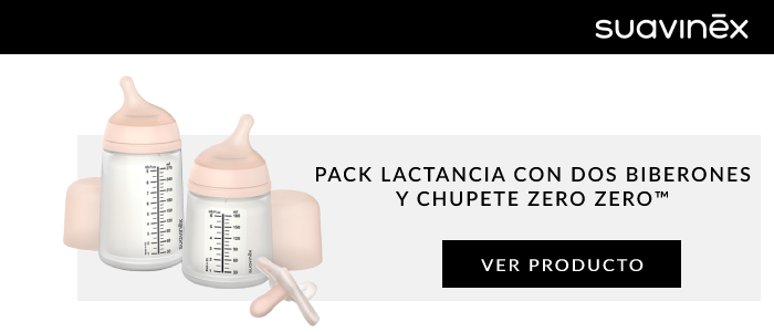 Pack Lactancia con dos Biberones y Chupete ZeroZero