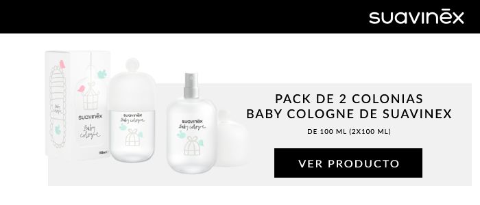 Pack de 2 colonias Baby Cologne de Suavinex de 100 ml (2x100 ml)