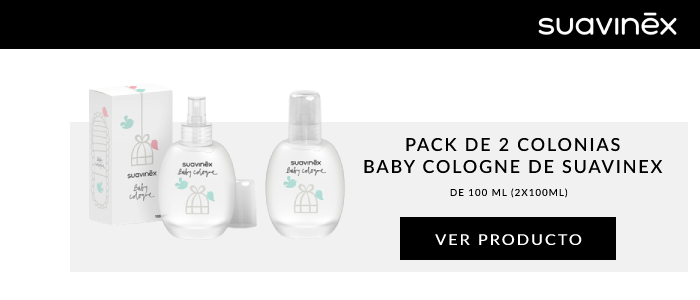 Pack de 2 colonias Baby Cologne de Suavinex de 100 ml (2x100 ml)