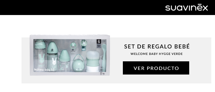 Set de regalo bebé Welcome Baby Hygge verde