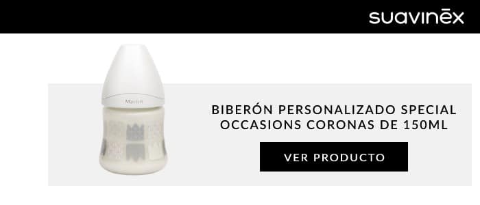 Biberón personalizado Special Occasions coronas de 150ml