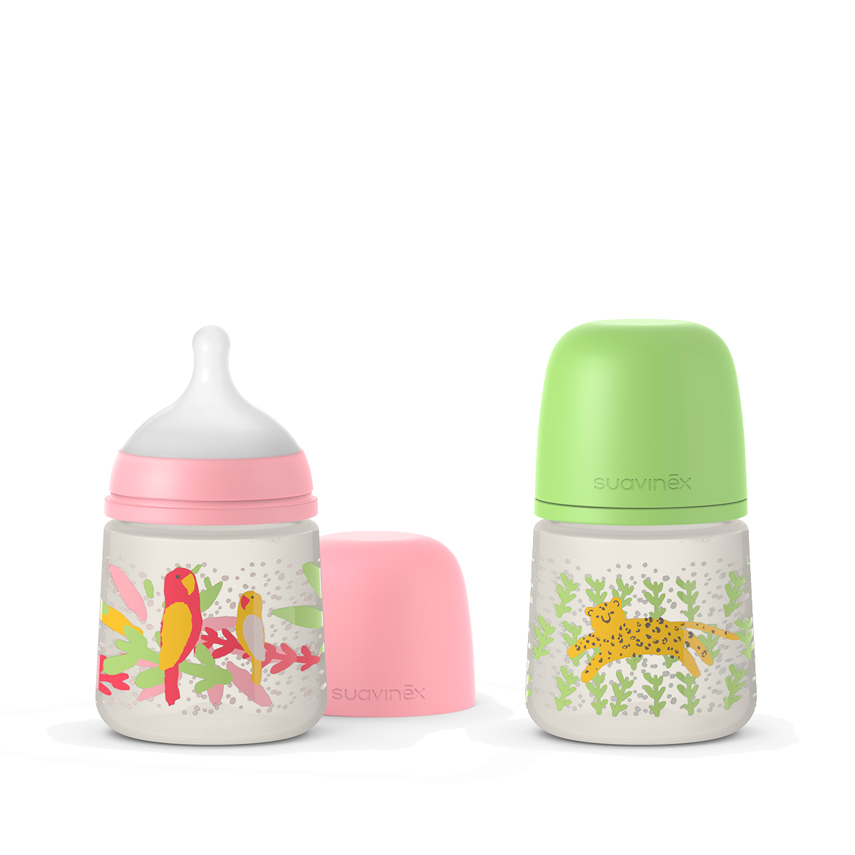 Wide neck bottle with SX PRO™ physiological +0