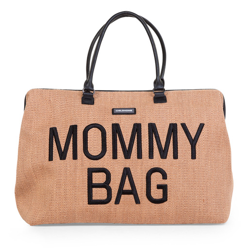 Bolso Mommy Bag Grande Raffia