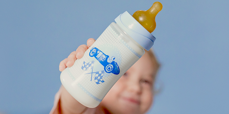 Tigex Autonomia+ biberon, +6 mesi, 360 ml, Tettarella in silicone, Anti-colica, Senza BPA