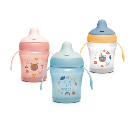 Learning cup - 200ml (with handles and non-spill spout)