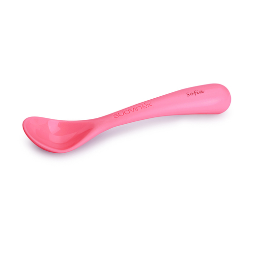 Pack de 2 cucharas personalizadas para bebé rosas